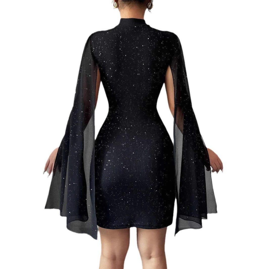 Aurix Noir Eclipse Dress