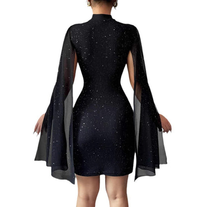 Aurix Noir Eclipse Dress