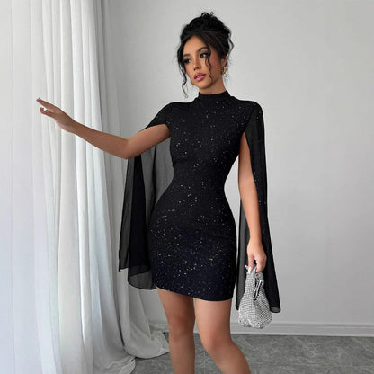Aurix Noir Eclipse Dress