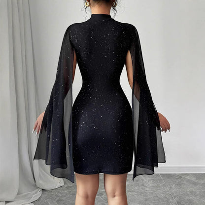Aurix Noir Eclipse Dress