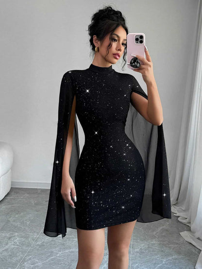 Aurix Noir Eclipse Dress